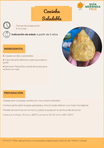 Coxinha saludable