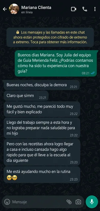 Testimonio mamá 1